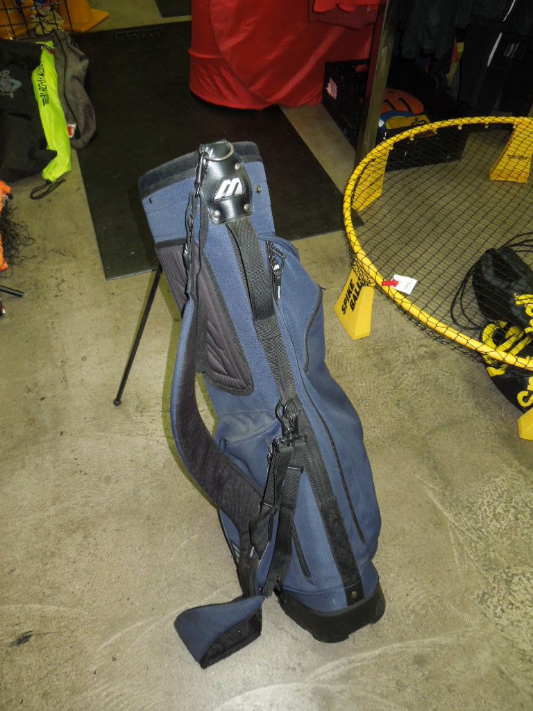 Load image into Gallery viewer, Used Mizuno Pro Stand Bag in Navy
