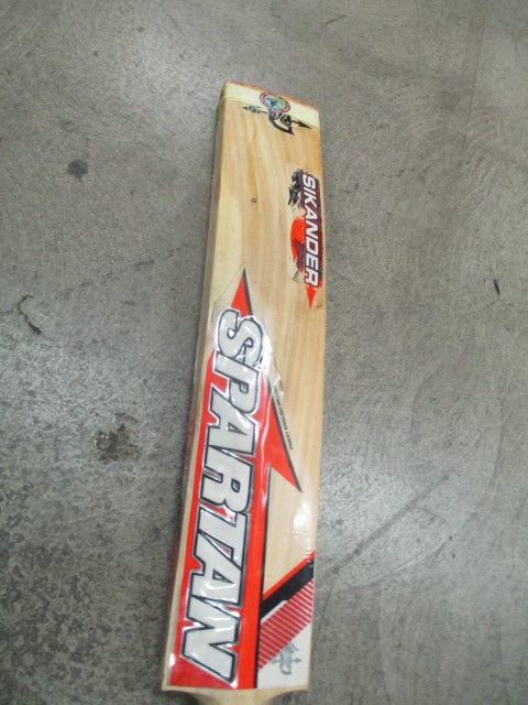 Used David Warner Spartan Sikander 1000 English Willow Cricket Bat