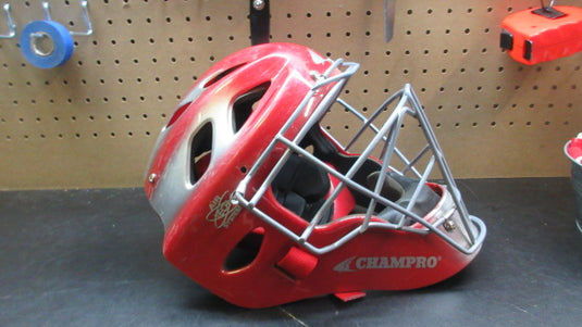 Used Champro Optimus Hockey Style Catchers Helmet - 7" - 7 1/2"