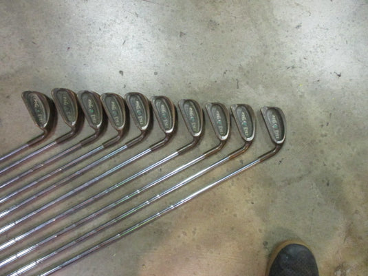 Used Ping EYE 2 Green Dot RH Beryllium IRON SET 2-PW-SW Matching Serial