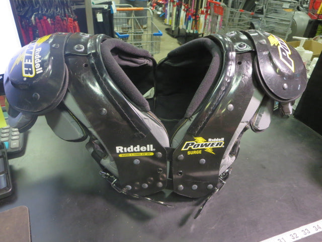 Load image into Gallery viewer, Used Riddell Power Surge Football Shoudler Pads With Backplate Size Large
