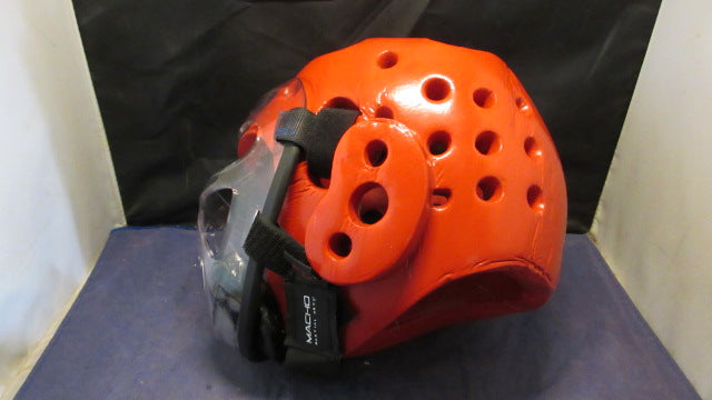 Load image into Gallery viewer, Used Macho ATA Head Gear w/ Face Mask Size Large- wear inside
