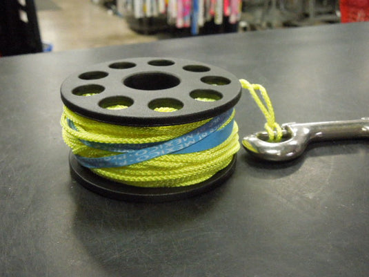 Used Drive Reel and Spool With Brass Double Clasp