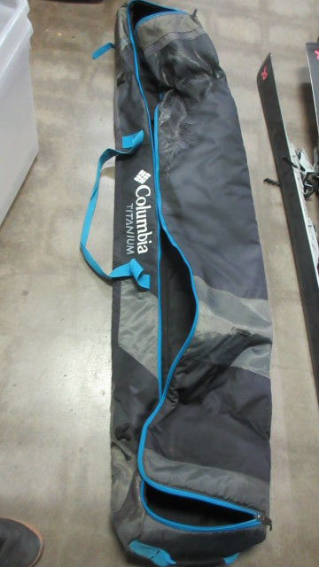 Load image into Gallery viewer, Used Columbia Titanium Wheeled Ski Bag Equipment Bags
