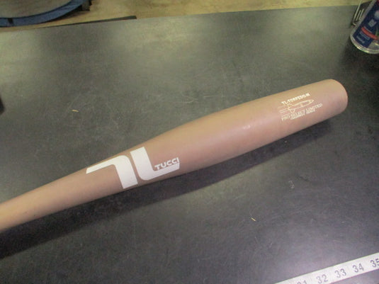 Used Tucci Torpedo Pro Select Hard Wood Pro Bat 33 in 30.5 oz -2.5