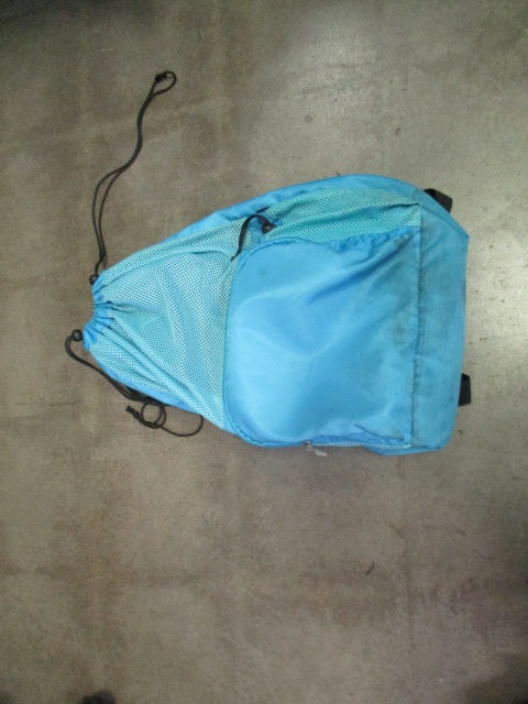 Load image into Gallery viewer, Used Light Blue Drawstring Swim Bag
