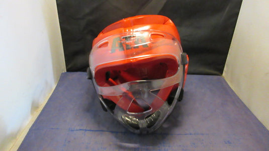 Used Macho ATA Head Gear w/ Face Mask Size Large- wear inside