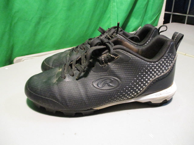 Load image into Gallery viewer, Used Rawlings Cool Flo Size 2 Baseball Cleats
