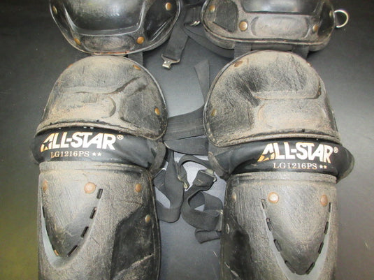 Used All-Star Top Star Catchers Shin Guards - Size 12-16