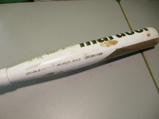 Used Marucci mdx max composite fastpitch softball bat 29/18 -11