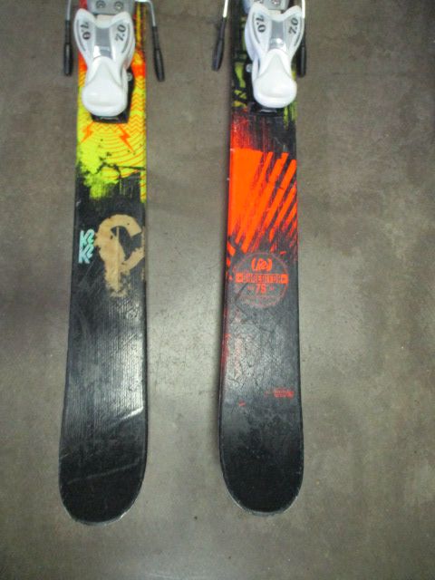 Load image into Gallery viewer, Used K2 Shreditor 75 Downhill Skis w/ Marker Bindings - 149cm - small wear
