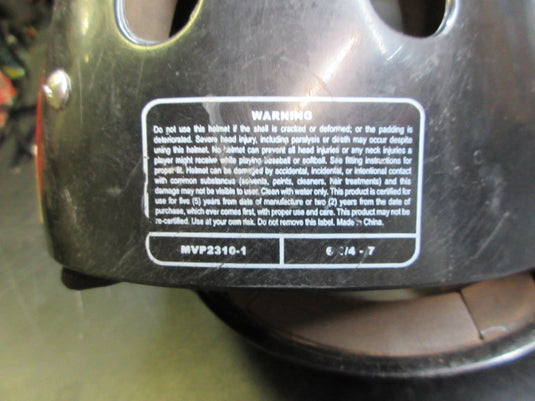 Used All-Star Catchers Helmet - Size 6 3/4 - 7