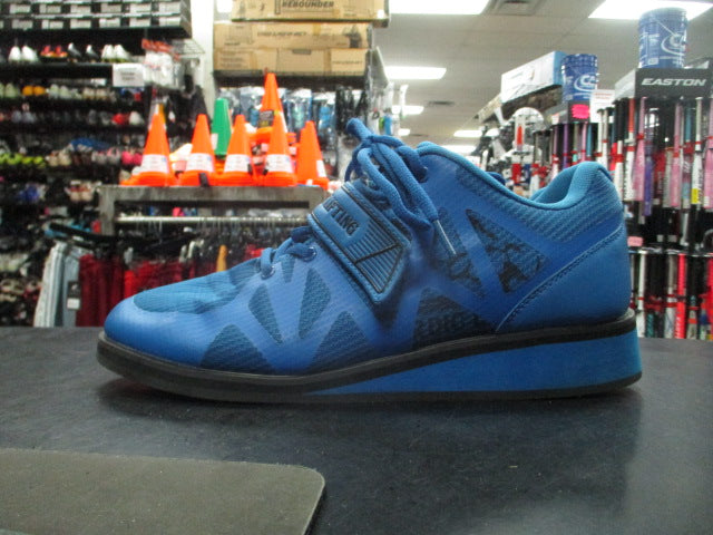 Load image into Gallery viewer, Used Nordic Lifting Power Lifting Shoes in Blue Size 10.5
