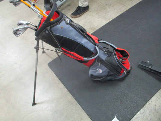 Used US Kids Ultralight WT-10u Junior Golf Set Driver, Hybrid,6,8,PW- RH