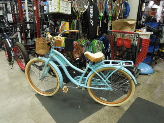 Used Huffy Nel Lusso 26" Beach Cruiser With Basket and Cup Holder