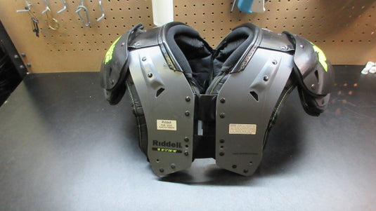 Used Riddell Power AMP Football Shoulder Pads - Size Med