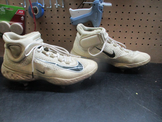 Used Nike Alpha Huarache Elite 4 Mid Baseball Cleats - Size 10.5