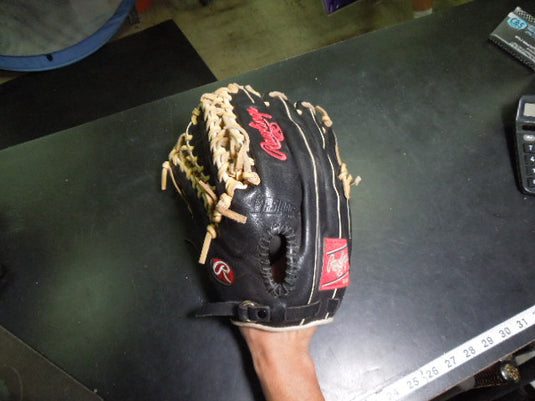 Used Rawlings GG Elite GGE1275TCBLK LHT 12.75" Outfield Glove