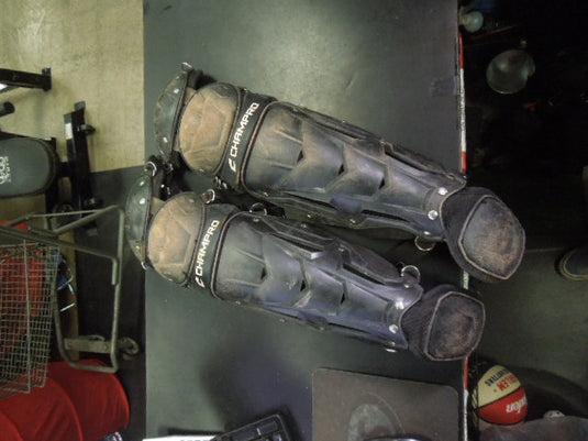 Used Champro Helmax 2.0 Youth Catchers Shin Guards