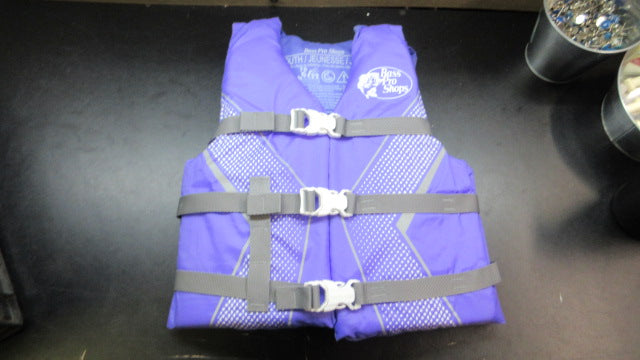Load image into Gallery viewer, Used Bass Pro Shops Youth Life Vest - 55-88lbs

