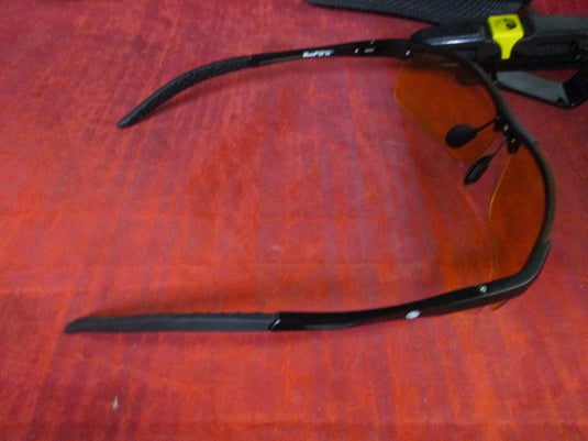 Blupond Yellow Ultimate Eye Protection Safety Glasses w/ Case & Accessories