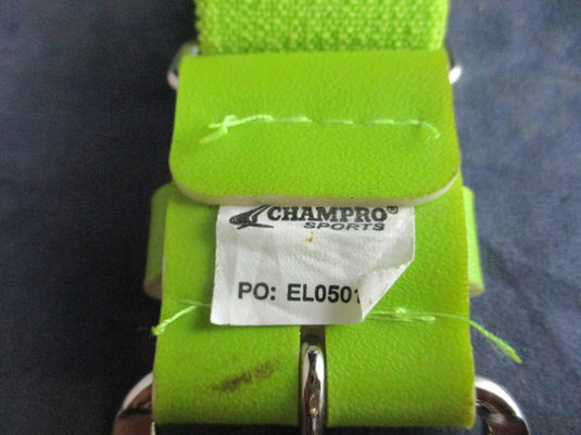 Used Champro Lime Green Youth Belt