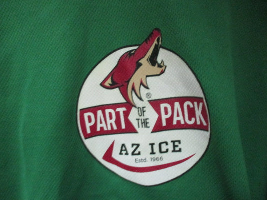 Used Tron X Junior L/XL Green Hockey Jersey