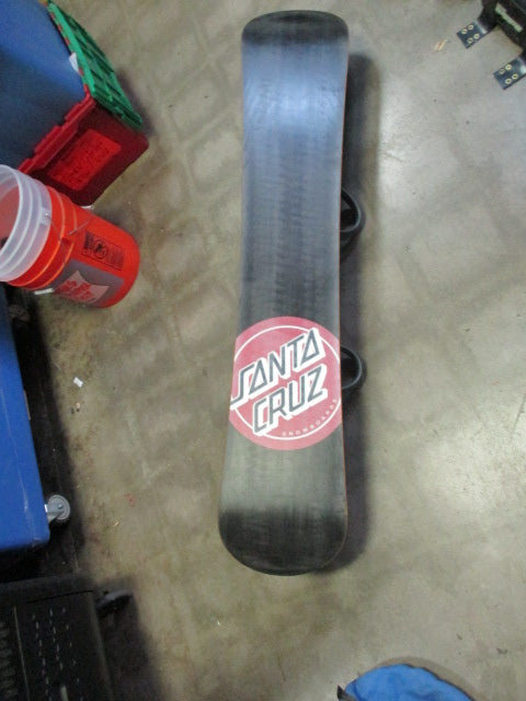 Used Santa Cruz C 143cm RSC Snowboard With Bindings