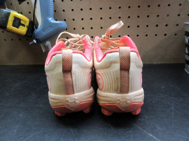 Load image into Gallery viewer, Used Under Armour Girls' Glyde RM Jr. Softball Cleats - Size Youth 3
