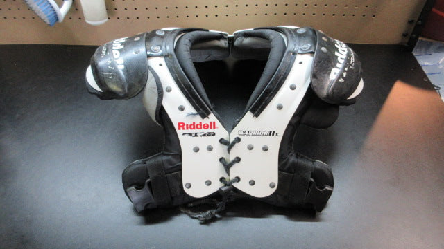 Load image into Gallery viewer, Used Riddell Warrior 11X - Size YTH Medium 12-13&quot; Football Shoulder Pads
