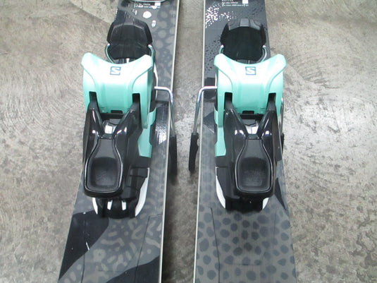 Used Volkl Secret 92 149Cm Downhill Skis W/ Salomon Bindings