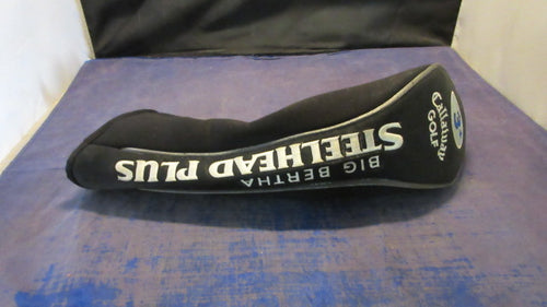Used Callaway Big Bertha Steelhead Plus 3 + Head Cover