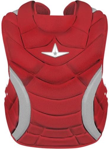 Load image into Gallery viewer, New All-Star Heiress Fastpitch Series Catcher&#39;s Set Kit Size Large 12-16 -Red
