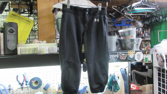 Used Under Armour Elastic Bottom Baseball Pants - Size Youth Small