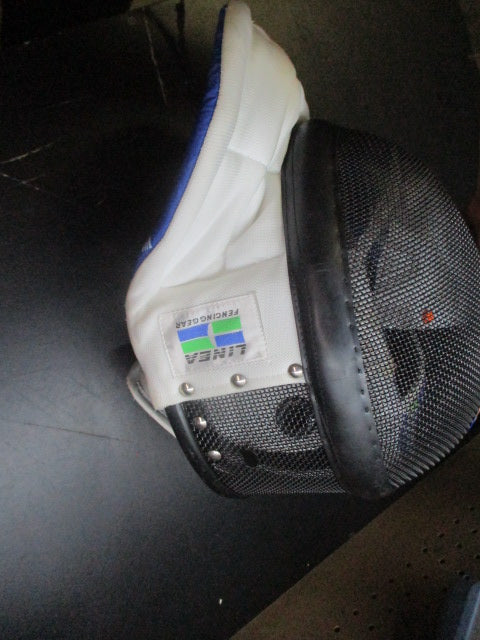 Used Linea Fencing Epee Mask W/ Removable Lining - Size Medium
