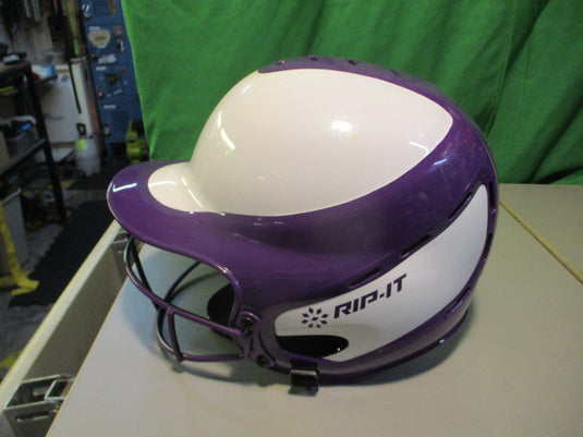 Used Rip-It Size 6 - 6 7/8 Batting Helmet W/ Facemask
