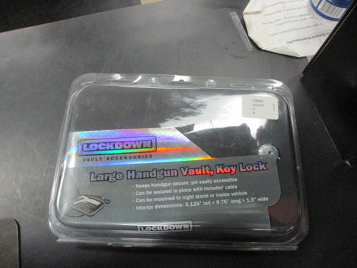 Used Lockdown Large handgun Key Vault Lock