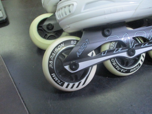 Load image into Gallery viewer, Used Papaison Adjustable In-Line Roller Skates Size Large 5-7.5
