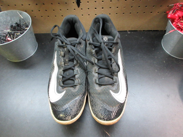 Load image into Gallery viewer, Used Nike Alpha Huarache Elite 4 Low Metal Baseball Cleats - Size 13
