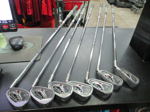 Used Ping i15 Black Dot Iron Set 3 - Wedge - Missing 7 Iron