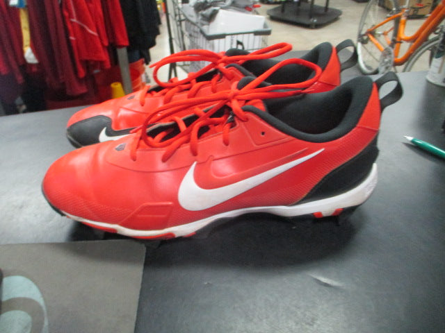 Load image into Gallery viewer, Used Nike Trout Red size 11 Cleats
