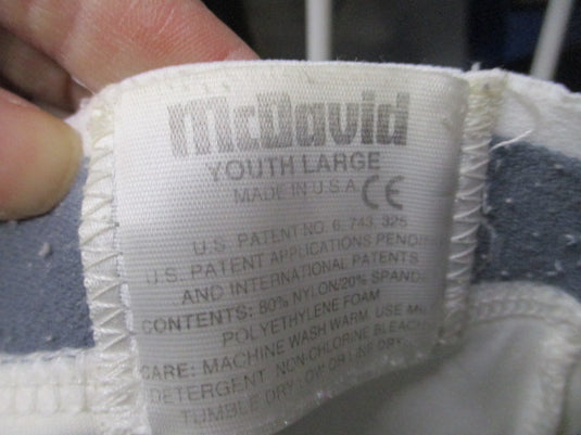 Used McDavid 3-Pad Football Girdle Size Youth Large