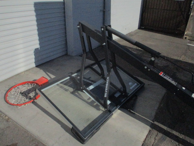 Load image into Gallery viewer, Used Goalrilla Silverback SB60 Tempered Glass Basketball Hoop System
