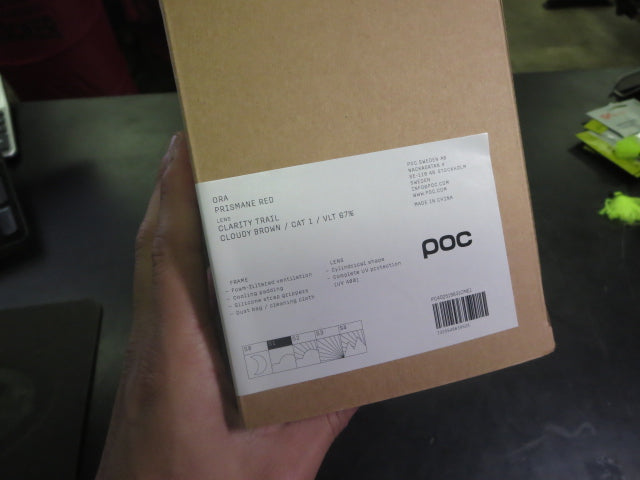 Load image into Gallery viewer, Like New POC ORA Cycling Goggles With S1 Clarity Trail Lenses
