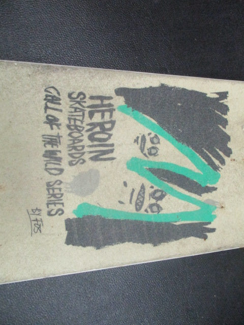 Used Heroin Craig Scott Call of the Wild Skateboard Deck