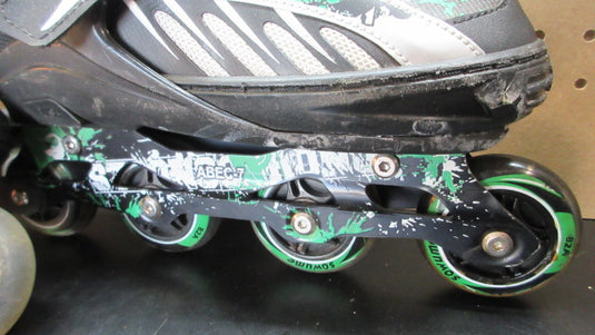 Used Sowume Adjustable Inline Roller Skates - Size 7