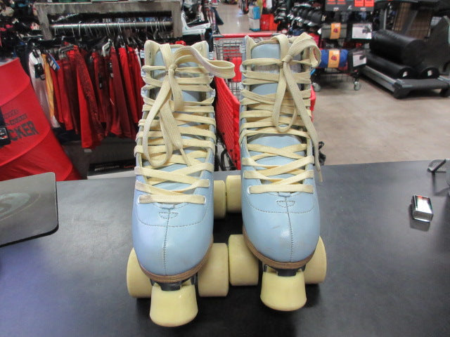 Load image into Gallery viewer, Used Impala Blue Quad Roller Skates Size 5
