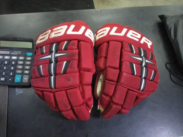 Load image into Gallery viewer, Used Bauer 4-Roll Pro Sr Hockey Gloves Size 13"
