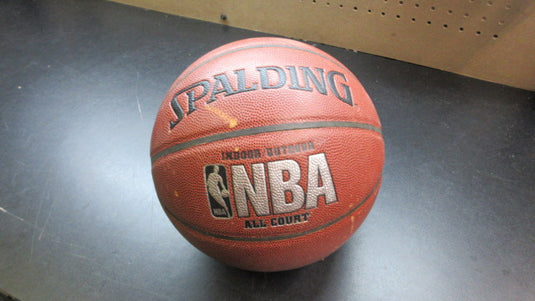 Used Spalding NBA All Court Basketball