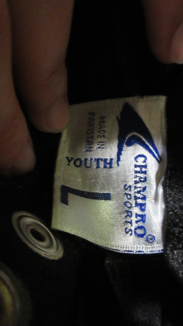 Load image into Gallery viewer, Used Champro Baseballl Pants Open Bottom Youth Large - Black
